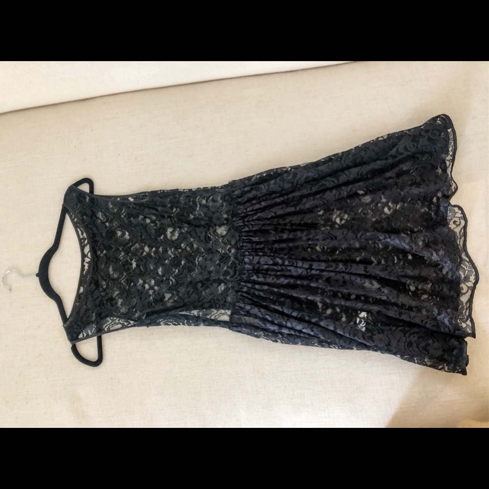 American Apparel Lace Midi Dress